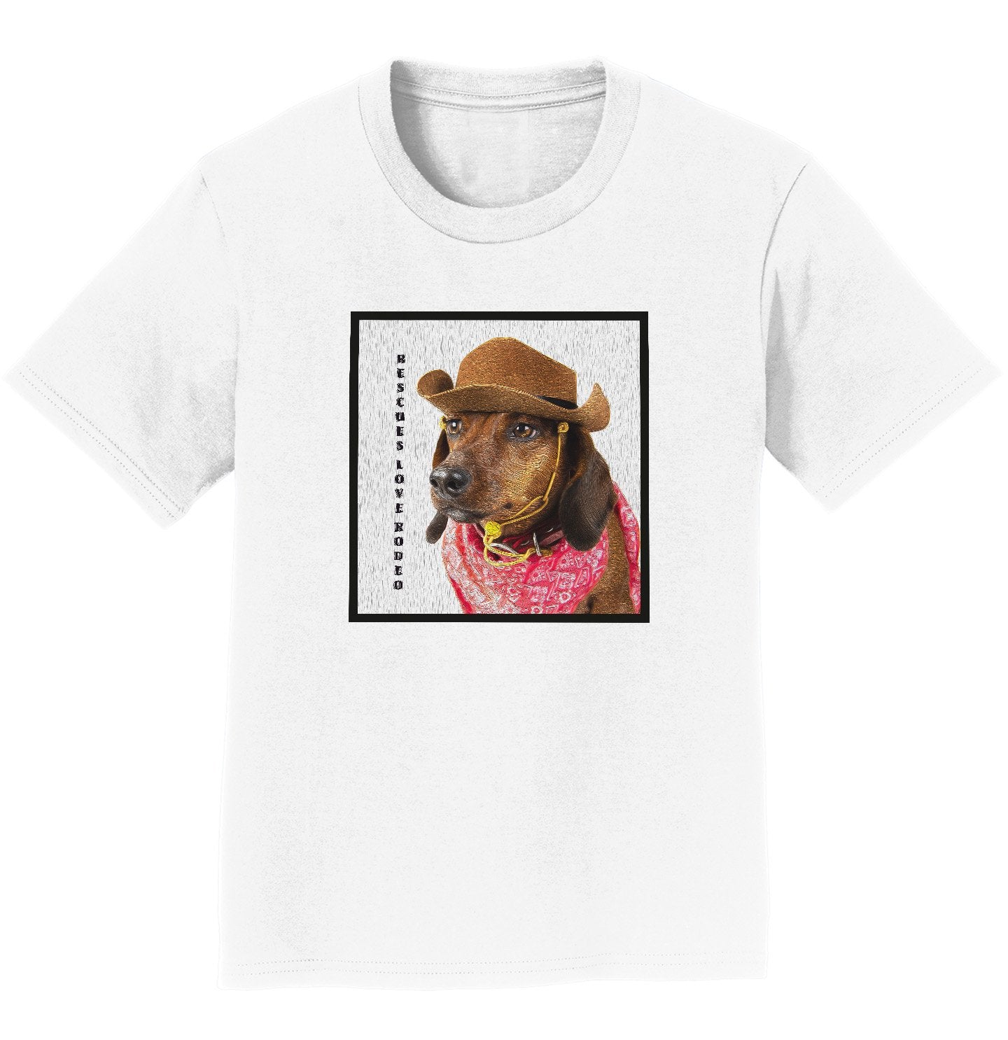 Rodeo Dachshund - Kids' Unisex T-Shirt