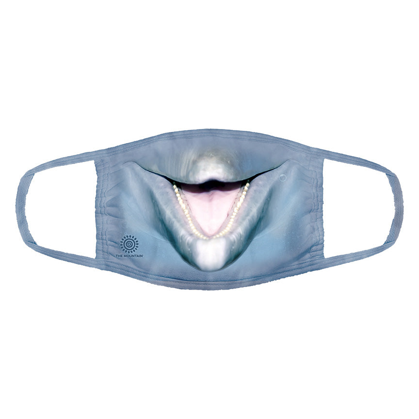 The Mountain - Big Face Dolphin - Adult Unisex Face Mask