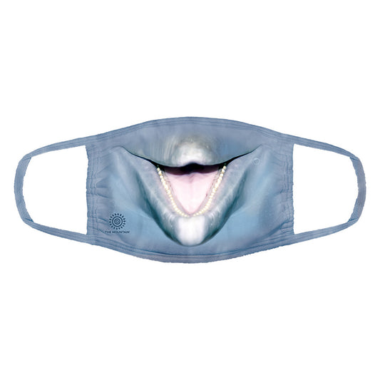 Dolphin Face - Adult Unisex Face Mask