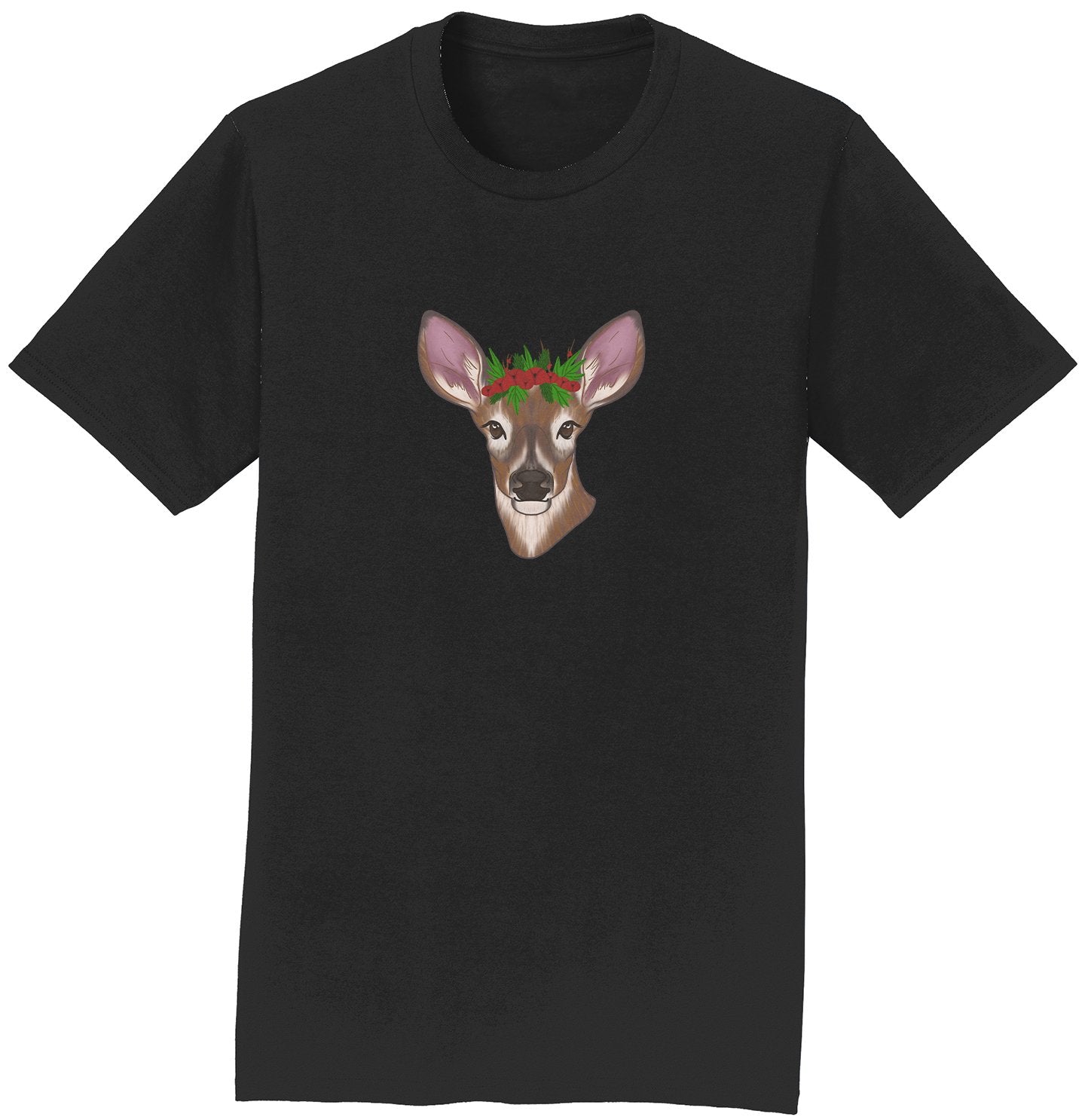 Christmas Doe Head - Holidays - T-Shirt