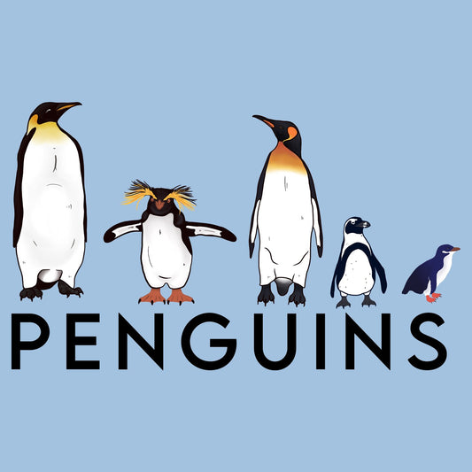 Five Penguins - Women's Fitted T-Shirt