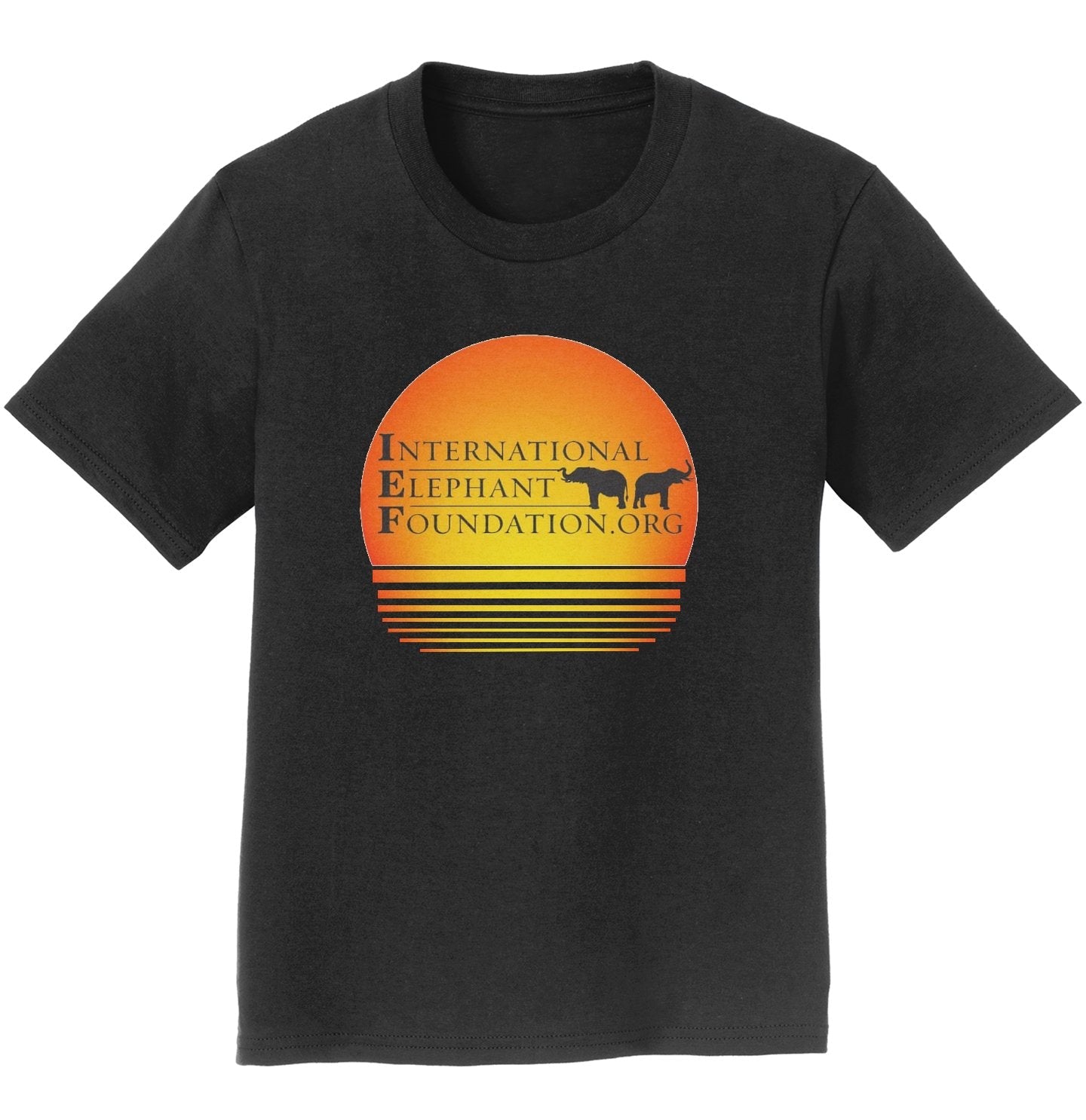 IEF Sunset Logo - Kids' Unisex T-Shirt