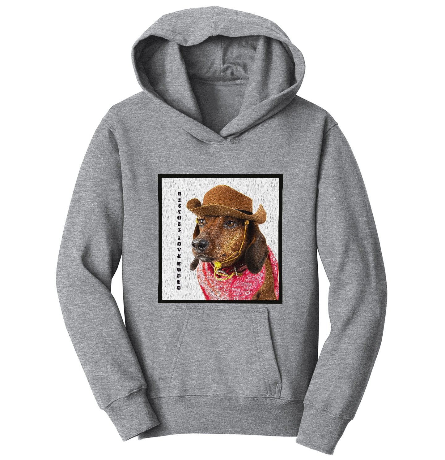 Rodeo Dachshund - Kids' Unisex Hoodie Sweatshirt