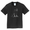 Black Hawk Eagle on Black - Kids' Unisex T-Shirt