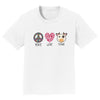 Peace Love Cows - Kids' Unisex T-Shirt