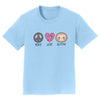 Peace Love Sloths - Kids' Unisex T-Shirt