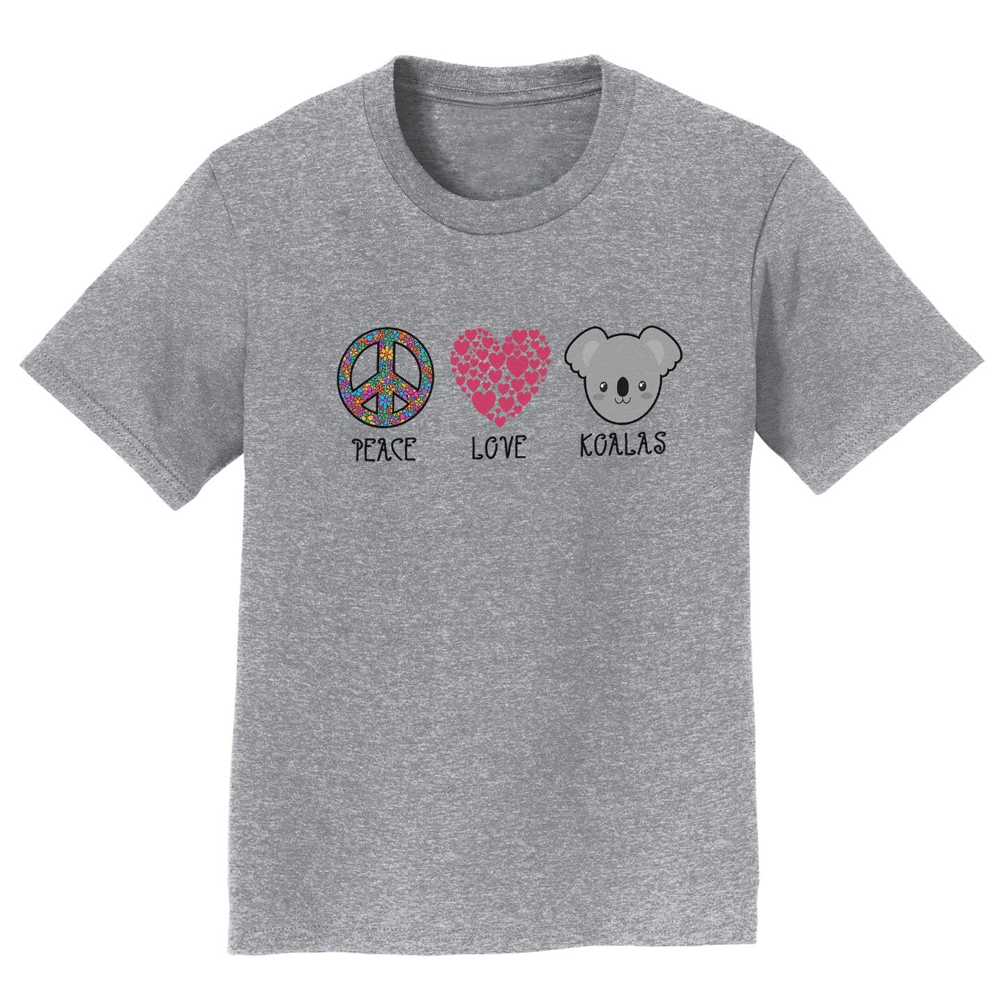 Peace Love Koala - Kids' Unisex T-Shirt