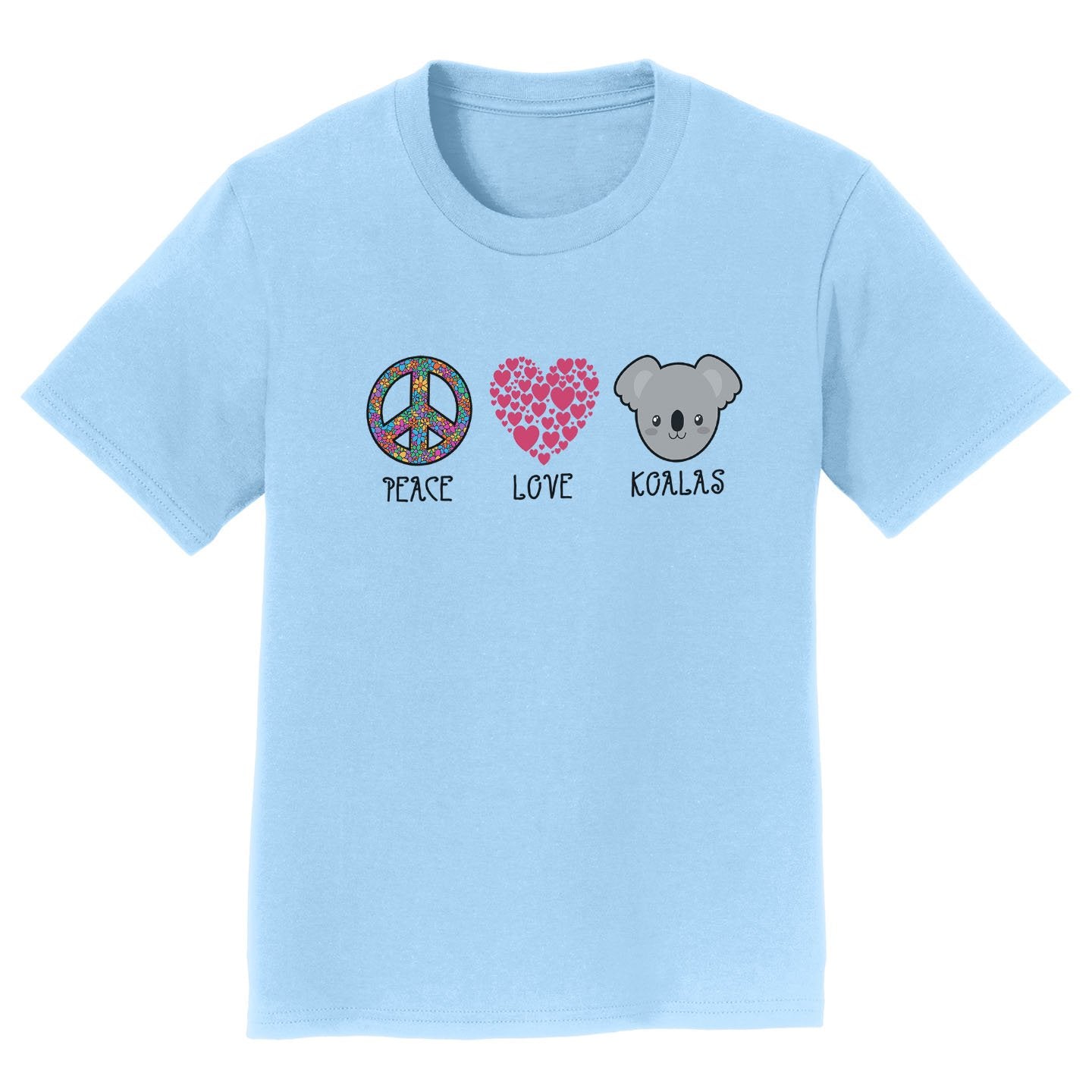 Peace Love Koala - Kids' Unisex T-Shirt