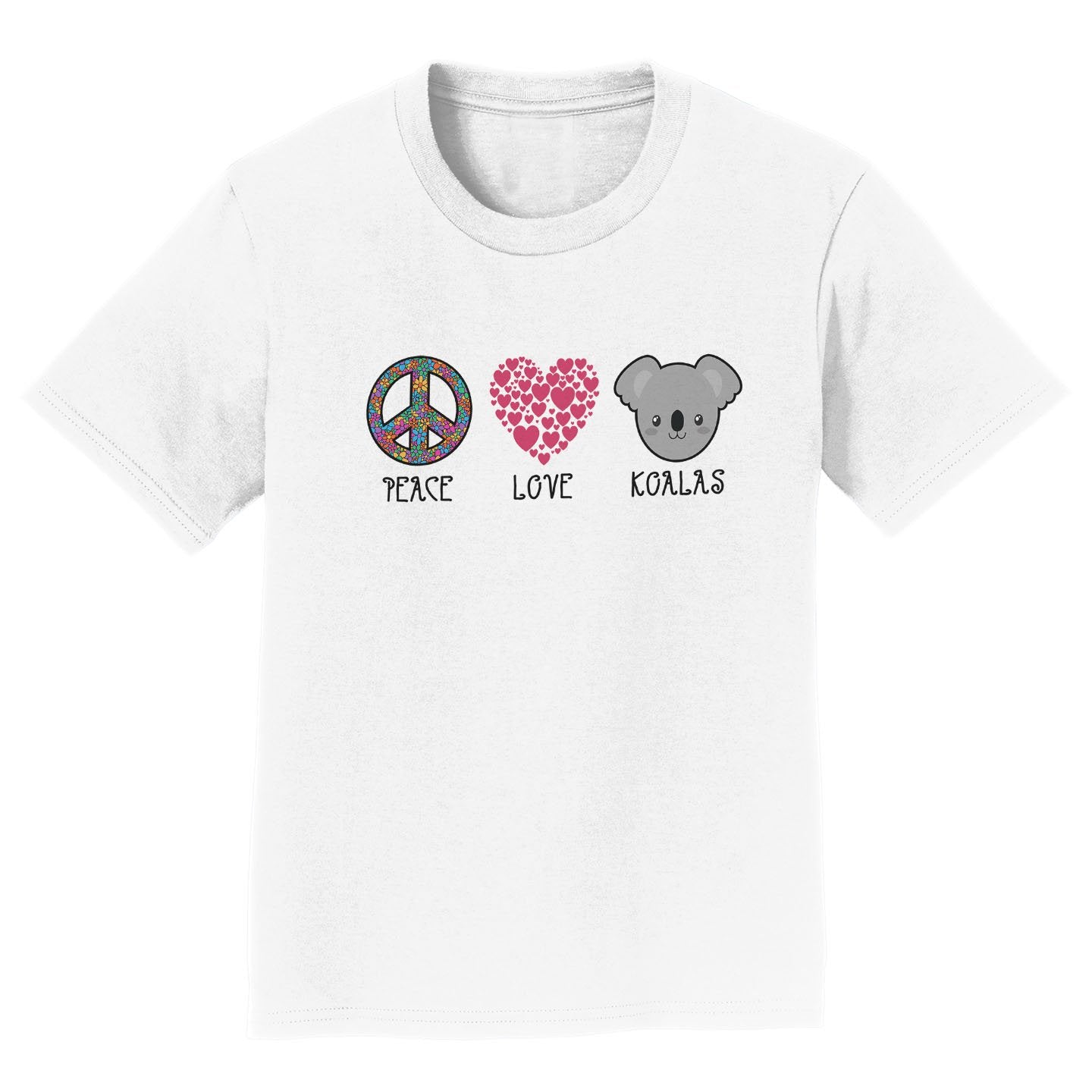 Peace Love Koala - Kids' Unisex T-Shirt