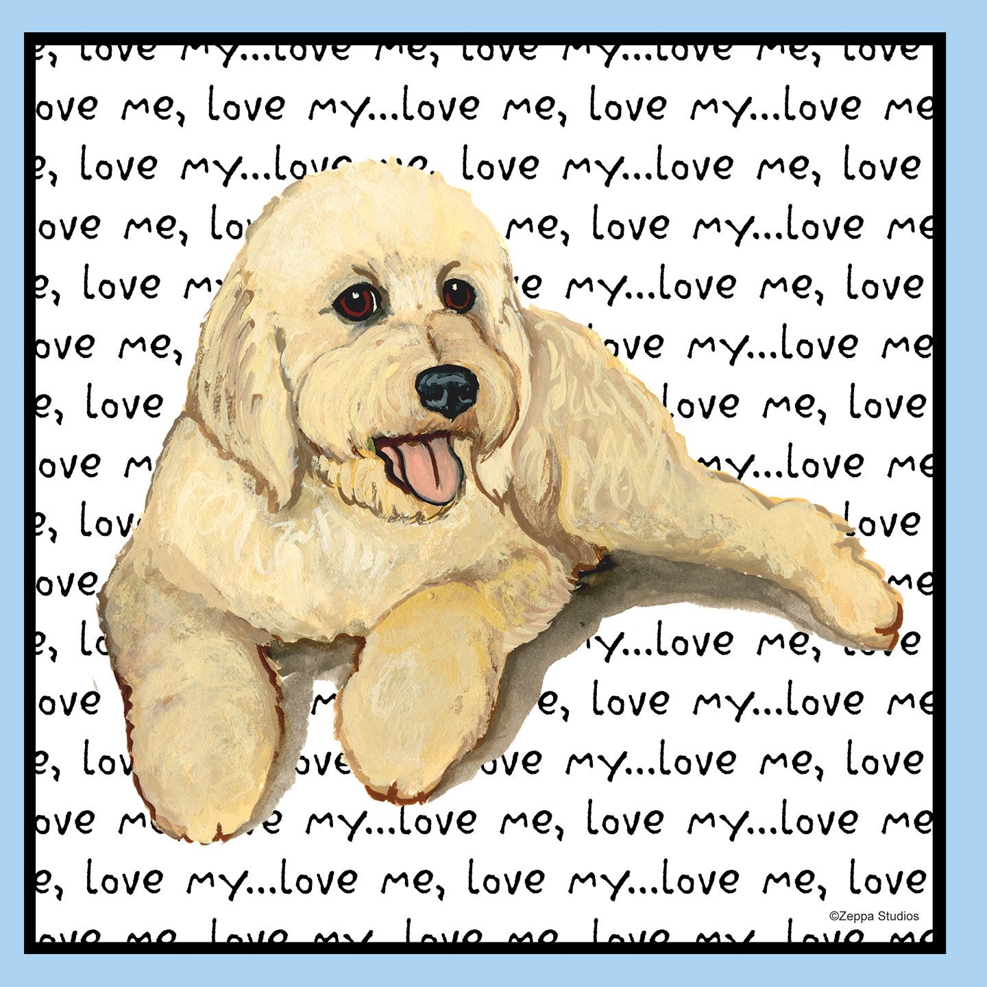 Goldendoodle Love - Adult Unisex T-Shirt