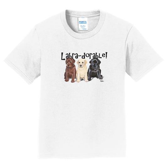 Labra-dorable Three Puppies - Kids' Unisex T-Shirt