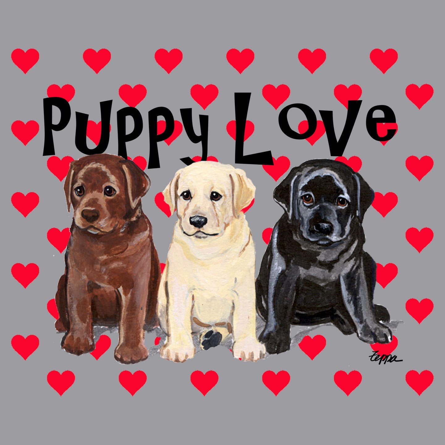 Puppy Love - Adult Unisex T-Shirt